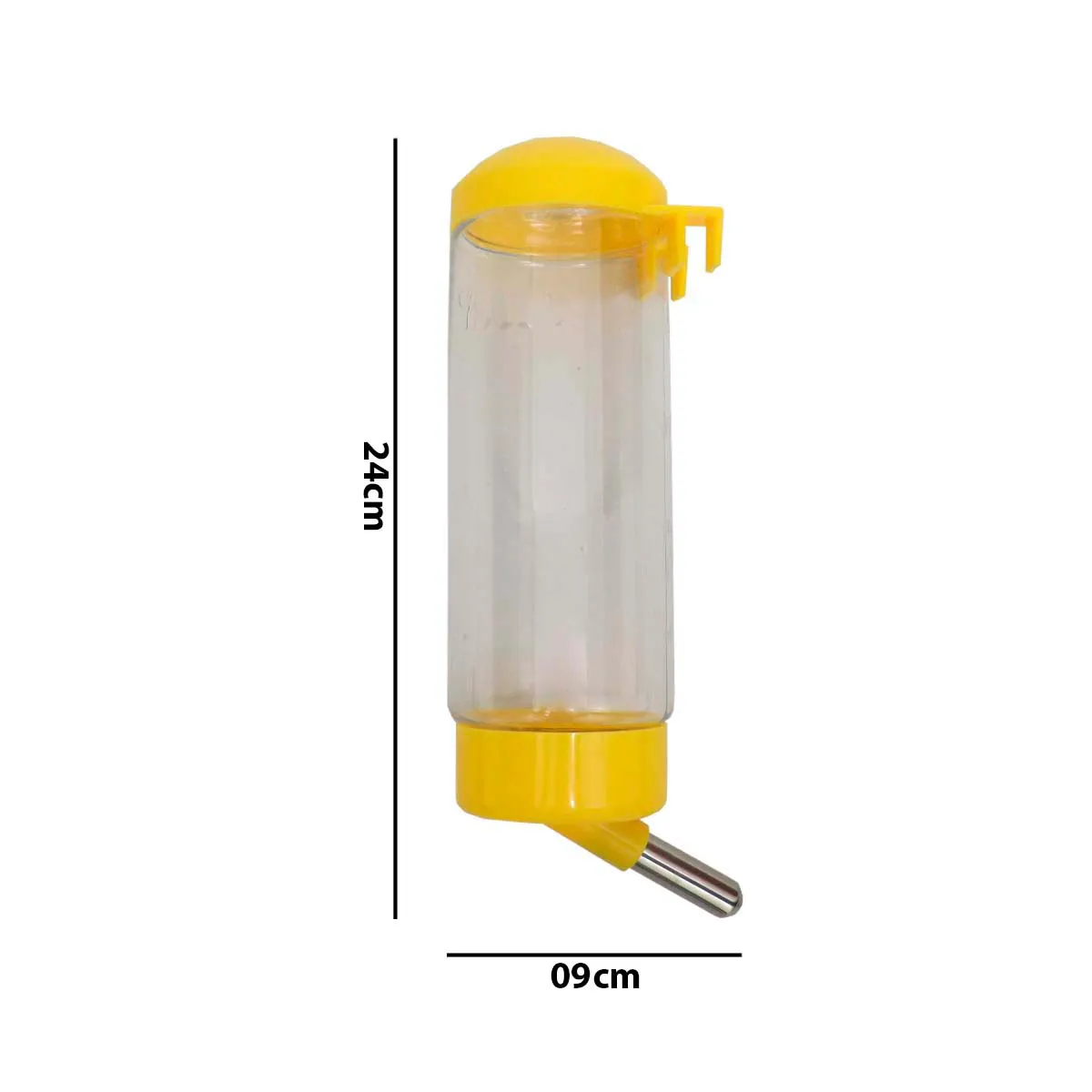 Bebedouros para Coelho e Chinchila - Tipo Copinho - Garrafa Plástica 500 mL