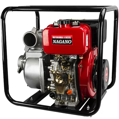 Motobomba a Diesel 7HP 3 Polegadas com Partida Manual - Nagano NMBD3